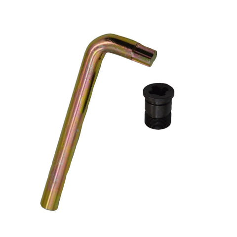 Top Shelf Steel M1 Garand Gas Cylinder Lock Screw Wrench with grippy handle and hex screw for easy rifle maintenance.