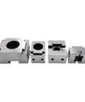 Iron Tough Precision Vise For Dead Nuts Accuracy Double Side CNC Clamping Wedge Multi Station Fixturing Block set of four steel pieces