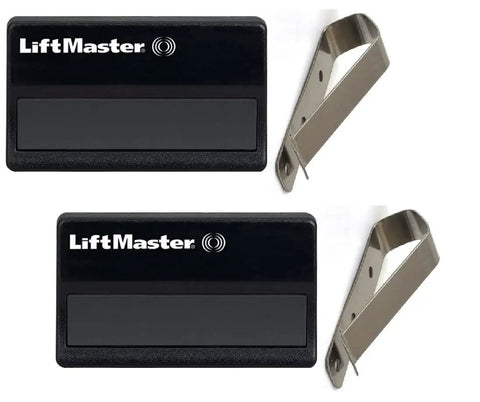 Garage Door Opener Remotes 2 Pack For 315MHz Purple Learn Button Systems Compatible With Sears Craftsman Chamberlain Models 2005 To 2013