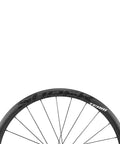 Tubeless Carbon Fiber Wheelset 38mm And 31mm For 700c Road Bikes, Disc Brake, UCI Approved, EN Certified, front view of rim