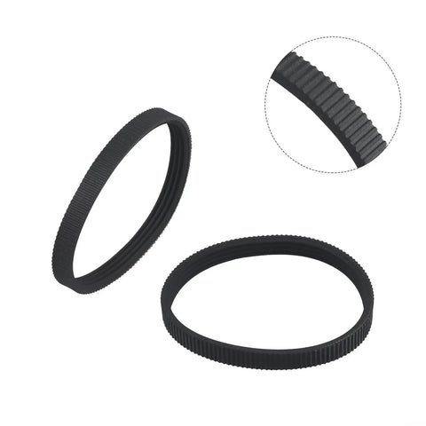 Heavy Duty Built Like A Tank Rubber V Drive Planer Belt For 1911B Electric Planer showing double cog design 268mm by 9.6mm thick.
