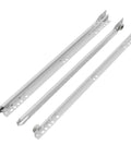 Beefy Heavy Duty Powder Coated Undermount Drawer Slides 45mm Width One Piece Modern Design Sliding Roller Runner, side view