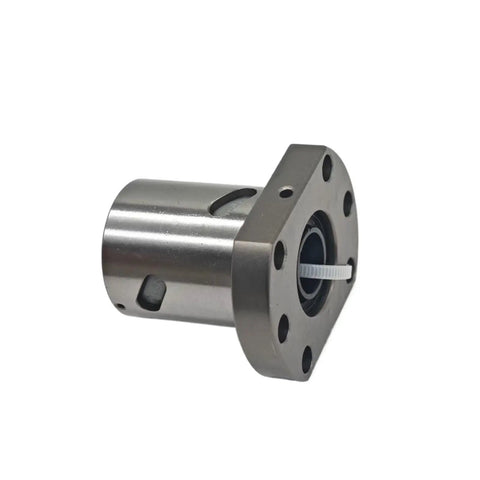 SFU1605 Ball Screw Nut With 16mm Bore And 5mm Pitch, Right Hand Thread, 50mm Length, 28mm Nut Diameter, 48mm Flange Diameter
