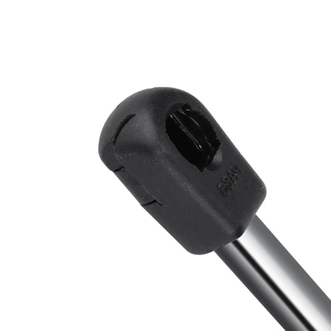 Close-up of Nissan Maxima Hood Lift Supports Front Gas Struts Shocks Set Of 2 2009 2010 2011 2012 2013 2014 Replacement 6478 tip.