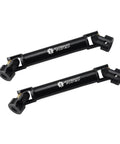 Heavy Duty Hardened Steel Extended Drive Shafts With D Shaped Ends for Axial AX24 XC1 RC Car Upgrade, pair of shafts with logo