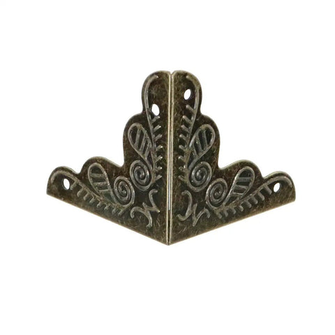 Heavy Duty Antique Corner Protectors 48 Pack Vintage Bronze Furniture Edge Guards For Diy Crafts decorative corner bracket