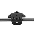 Front view of 3 in 1 Dowel Jig Kit Built Tough With Adjustable High Carbon Steel Center Block For Precision Woodworking.