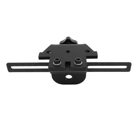 Front view of 3 in 1 Dowel Jig Kit Built Tough With Adjustable High Carbon Steel Center Block For Precision Woodworking.