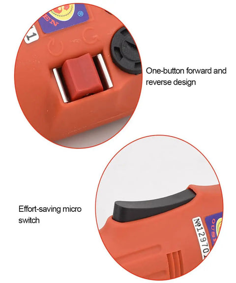Heavy Duty Go To Handheld Electric Bottle Capper Delivers Knockout Torque For Hassle Free Cap Sealing On Beverage Bottles 10 To 50 mm Sweet Fit 220V Power