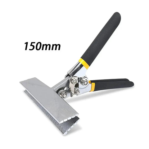 Heavy Duty Sheet Metal Bending Pliers Rock Solid Straight Jaw Hand Seamer For Flattening And Folding Thin Metal Smooth Squeeze Ergonomic Handle Built Tough For Weekender Projects And Shop Jobs