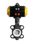 Heavy Duty Pneumatic Aluminum Rack And Gear Linear Rotary Cylinder Actuator With Single And Double Acting Operation, 1/2 inch