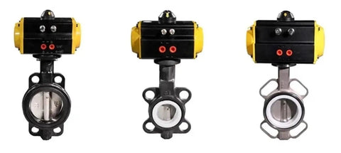 Heavy Duty Pneumatic Aluminum Rack And Gear Linear Rotary Cylinder Actuator Single And Double Acting 1 Inch Stroke
