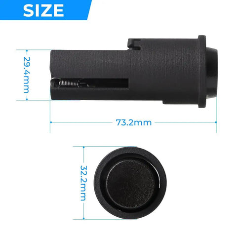 Shifter Selector Button Full Assembly For Lincoln Navigator 2005 2006 Replacement 5L7Z-7C488-AA Fits ZF 6HP26 size diagram