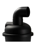 Close-up of Turbocharged Dust Separator For Vacuum Cleaners With Dual Filter System, Pro Grade Heavy Duty Cyclone Collector