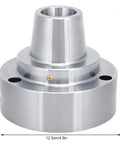Premium 5 Inch Collet Chuck Kit With Pinion Gear Key And 0.1 To 1 Inch Collets for precision lathe workholding, 12.5cm size