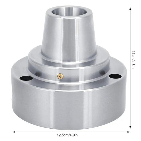 Premium 5 Inch Collet Chuck Kit With Pinion Gear Key And 0.1 To 1 Inch Collets for precision lathe workholding, 12.5cm size