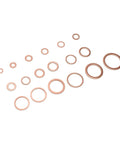 Copper Crush Washer Kit With 350 Pieces 18 Sizes Your Go To Auto And Marine Copper Gasket Set For Oil Drain Plugs Replacement Washers For Repairs And Maintenance Assortment, assorted copper washers