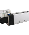 Industrial Pneumatic Solenoid Valve 4V410-15 With AC 110V Control, 5 Way 2 Position Internally Piloted Acting Type, PT Half Inch Ports