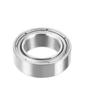 MR106ZZ 6mm By 10mm By 3mm Double Shielded Miniature Deep Groove Ball Bearing For High Speed Motion Chrome Steel GCr15 Construction Dust Shields Keep Dirt Out Low Friction A Real Workhorse For RC Cars 3D Printing Hobby And Small Machinery, front view