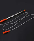 Retractable Stainless Steel Sprayer Wand Extension Pipe Tool For Garden Farm And Horticulture Use Portable Sprayer with orange grip