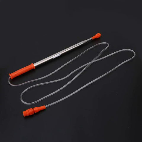 Retractable Stainless Steel Sprayer Wand Extension Pipe Tool For Garden Farm And Horticulture Use Portable Sprayer with orange grip