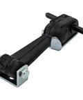 6 Inch Heavy-Duty Rubber Hood Catch With Zinc-Plated Brackets And Pin T-Handle Rubber Latch for securing truck boxes.