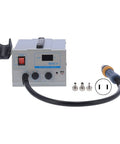 Hot Air Rework Station 850D Soldering Iron Station With LED Digital Display, Quiet Vortex Brushless Fan, Induction Switch