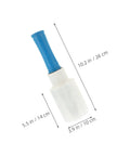 One of four rolls stretch film wrap with ergonomic handle for moving and packing high performance LLDPE cling plastic wrap built tough