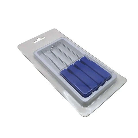 4 Piece Hook And Pick Tool Set Pro Grade Stainless Steel With PVC Ergonomic Non Slip Handles For Coffee Machine Repair and Maintenance
