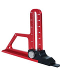 Rock Solid Aluminum Height Gauge And Table Saw Push Block With Dead On 0 To 60 Millimeter Adjustment, showing metric markings.