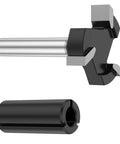 Beefy Spoilboard Surfacing Router Bit Pro Grade 3 Wing Carbide Insert Planing Bit with quarter inch shank and one inch cutting dia.