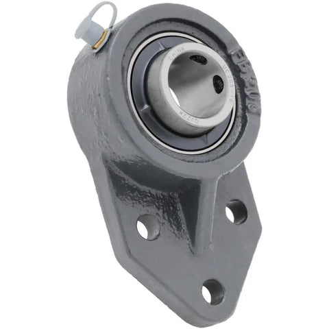 Two Pack Three Bolt Flange Mount Ball Bearing Unit With UC205 16 Insert Bearing Cast Iron Housing FB205 1 In Bore
