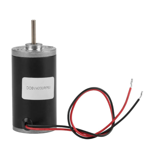 Heavy Duty 24V 3500Rpm Permanent Magnet Dc Carbon Brush Motor with Reversible Cw Ccw Rotation and Big Torque Metal Gears.