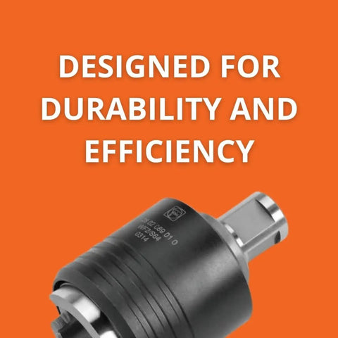 Three Quarters Inch Weldon Fitting Quick Change Tapping Chuck Built For Magnetic Core Drills With Reverse Rotation No Slip Tapping For M6 To M20 Taps Versatile High Precision
