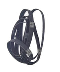 10mm Wide Timing Belt GT2 2GT 340 Length for CNC Machines and 3D Printers, black loop design, close-up