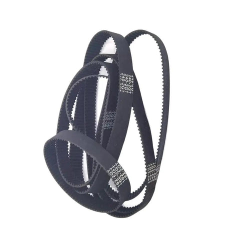 10mm Wide Timing Belt GT2 2GT 340 Length for CNC Machines and 3D Printers, black loop design, close-up