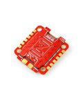 Close-up of 60A 4-In-1 ESC BL32 for 3-6S FPV racing drones freestyle with built-in heat sink, immersion gold PCB, M3 mount.