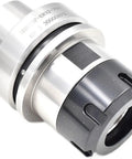 No Drama HSK63F Collet Chuck For CNC Woodworking Machines, precision steel grip with an ER32 interface for stable clamping.