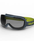MX500 Safety Goggles with 23% Gray Tint, Adjustable Cloth Strap, TruShield Anti Fog Coating, for Clear Outdoor Vision and All Day Comfort