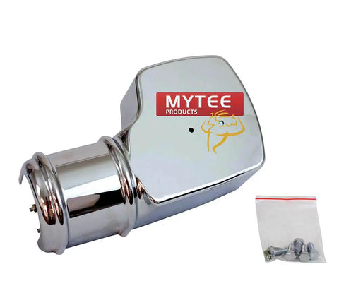 600W 60 To 1 Tarp Motor For Dump Truck Tarp Systems With Chrome Cover, 12VDC, 49A, 55 RPM, 5 Hole Mount, Fits Up To 28 Feet, Built Tough Drive Gear, 1 Year Warranty