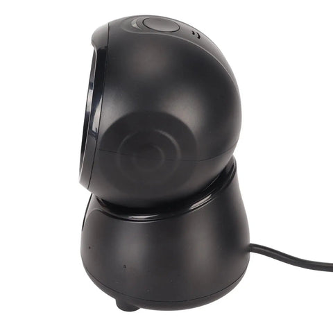 Side view of Desktop Barcode Scanner With Global Shutter And Big Window LED Indicator And Prompt Tones 2D QR And Barcode Reader