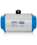 High Performance Single Acting Pneumatic Actuator Aluminum Piston Cylinder for precision industrial valve control, compact design.