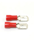Premium 277 Pieces 30 Value Pack Solderless Crimp Terminals Assortment Kit Featuring Insulated Butt Piggyback Spade Fork Ring Connectors For Heavy Duty 22-10 Awg Wiring Jobs That Need Serious Amp Power And Easy Installation red insulated spade terminals