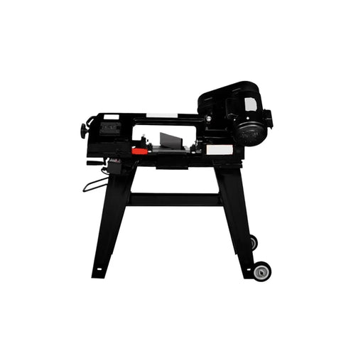 Kickass Portable Desktop Mini Table Saw And Stainless Steel Metal Cutter With Precision Angled Cutting Station for cutting steel and wood.