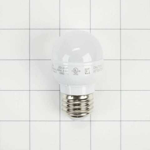 Genuine OEM Refrigerator Light Bulb Replacement For Fridge With Blue Daylight, Replaces 1059249, standard LED bulb