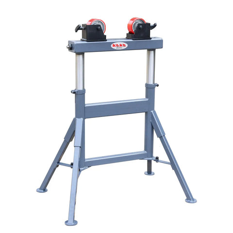 Rock Solid Heavy Duty Adjustable Pipe Roller Stand Built Tough For Welding Fabrication And Fit Up Projects Handling Up To 1100 Lbs Like A Champ With Smooth Rolling Wheels For Easy Material Movement