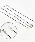 Four Pack RC Airplane Metal Clevis Kit With Push Rods And Swing Keepers For RC Planes And Helis DIY Model Aircraft Fixed Wing Parts