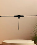 915MHz FPV Antenna For ELRS EP1 RX IPEX1 And TBS Tracer RC Systems 40mm Compact Long Range Drone Antenna displayed on pedestal