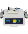 Automatic SMT SMD Parts Counter 25W High Precision Component Counting Machine With LCD Display, Photoelectric Sensor, Zero Error Counting For Efficient PCB Assembly And Pro Grade Parts Tracking front view with reels