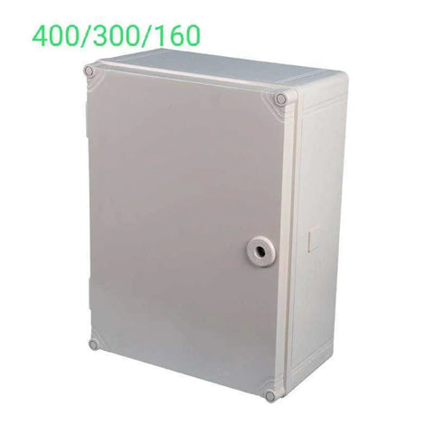 Waterproof ABS Electric Enclosure Box With Sturdy Latch And Hinge Fire Resistant Junction Box For Circuit Breaker Panels Outdoor Grade